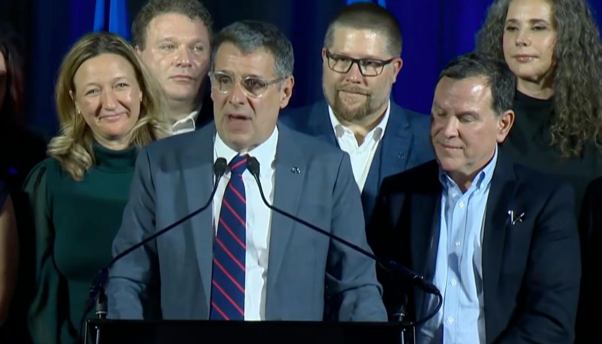 Éric Duhaime et son conjoint François Beauregard