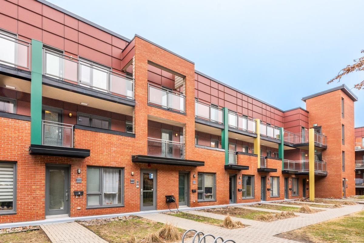 Façade du projet Condo Parc St-Victor