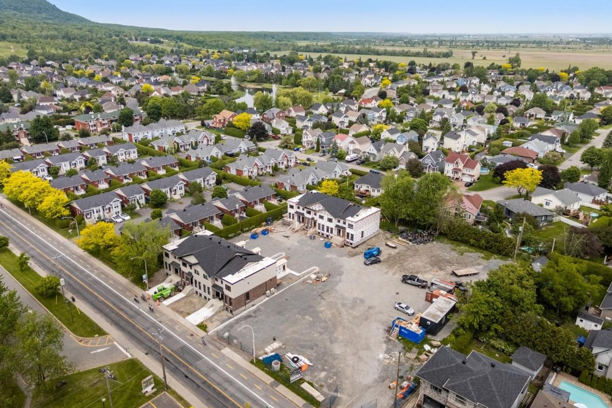 Survol du quartier résidentiel