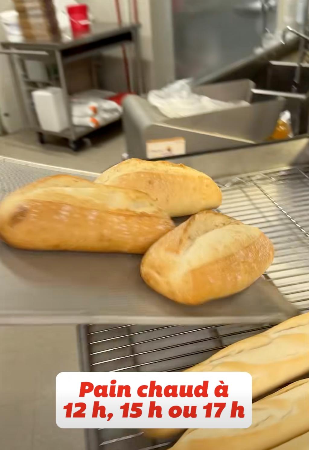 Pains en cuissons chez IGA