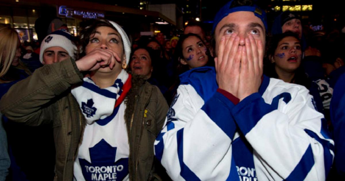 Maple Leafs-Fans-Upset-Frank Gunn-Canadian Press