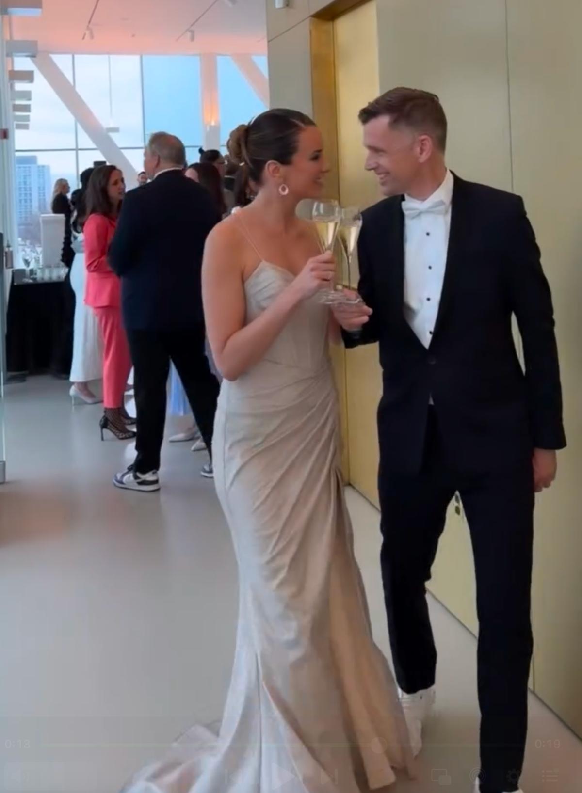 Monic Néron et Bruno Marchand