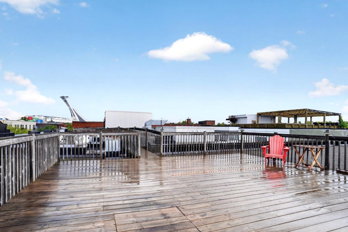 La terrasse privée