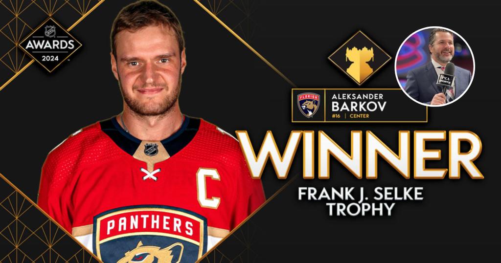 Aleksander Barkov Selke - Renaud Lavoie