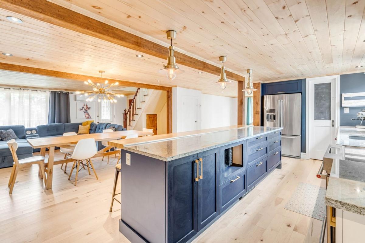 Détails de la cuisine rénovée