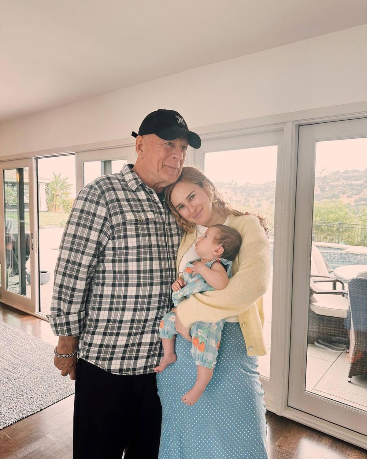 Bruce Willis et sa fille Rumer
