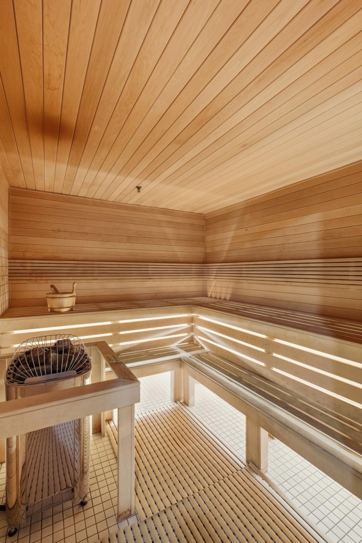 Sauna de l'immeuble