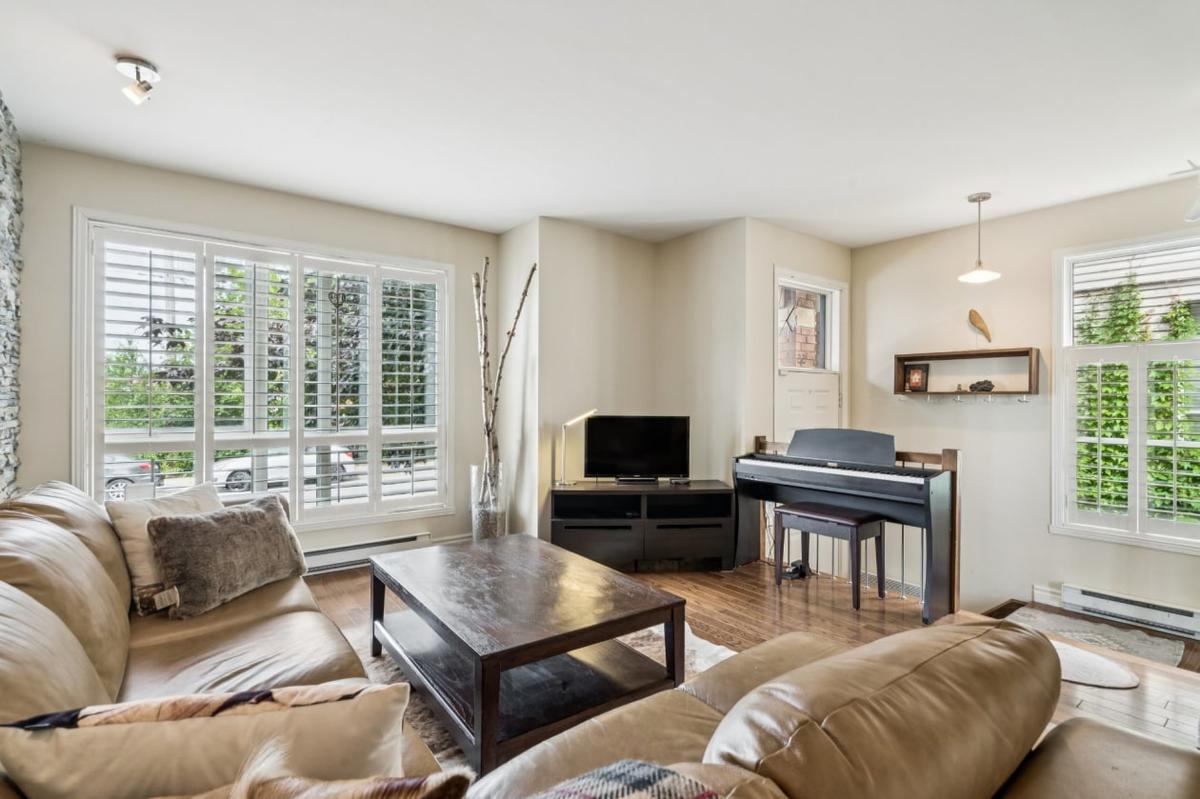 Coin salon et fenestration