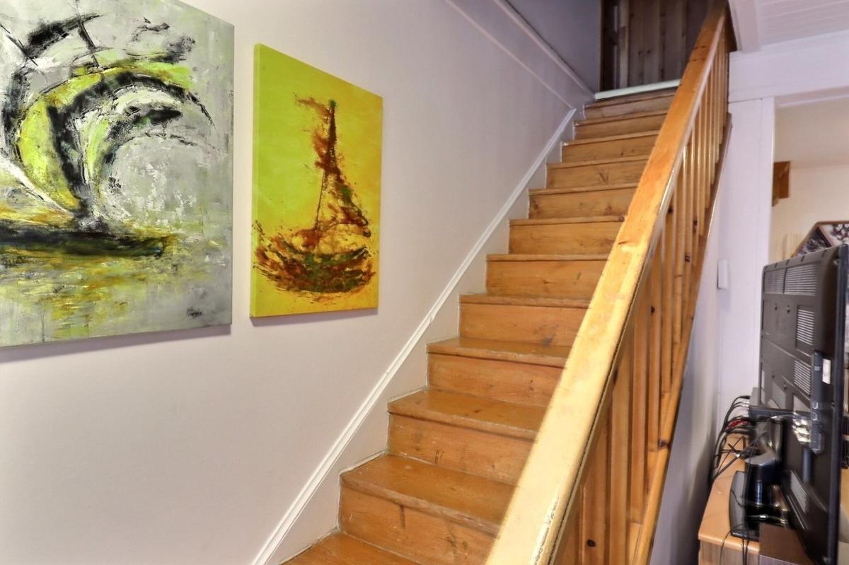 L'escalier vers l'étage