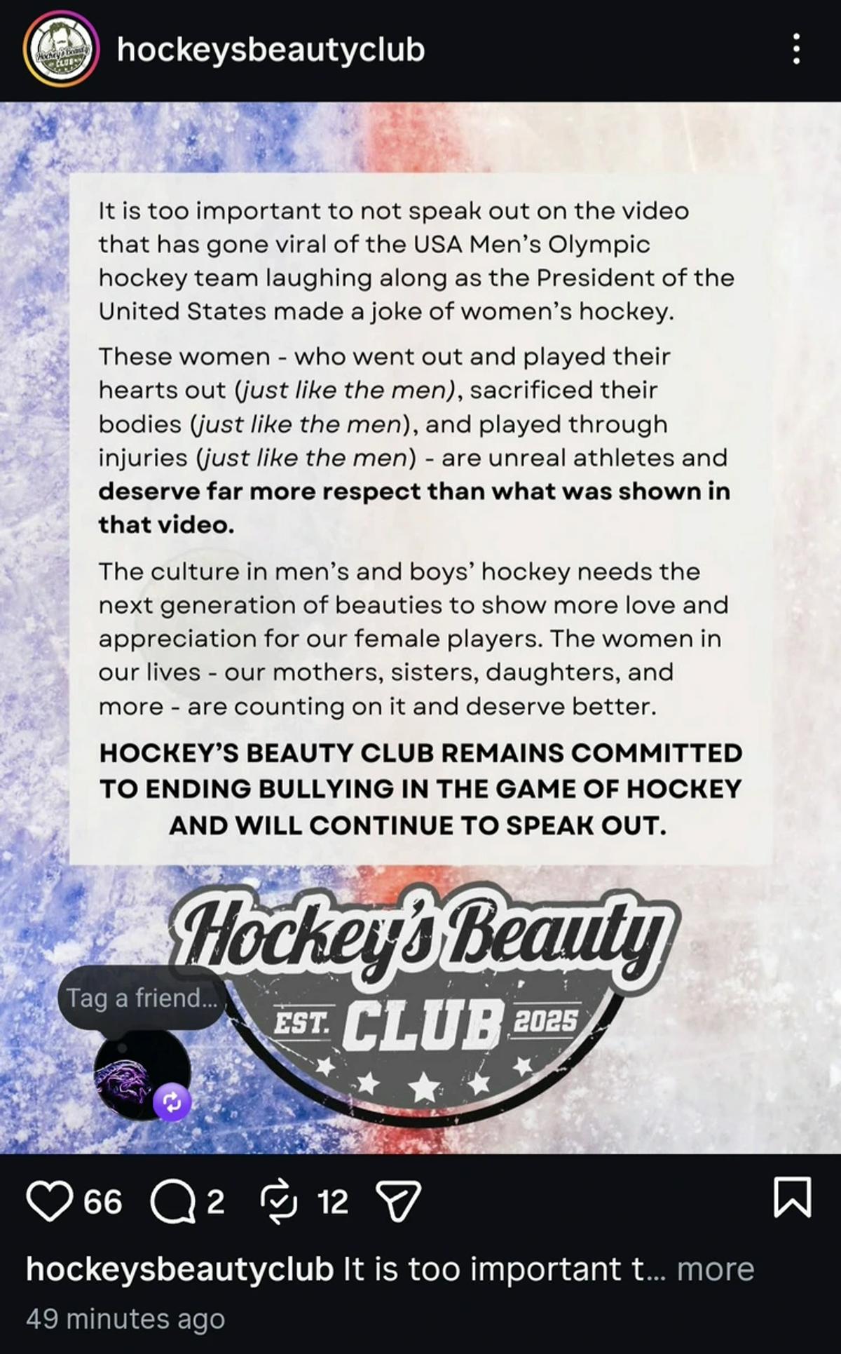 Hockey's Beauty