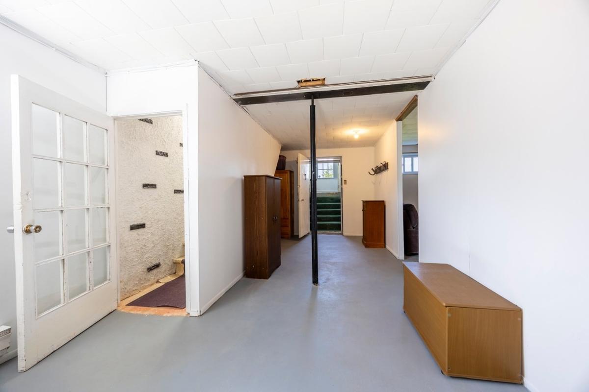 Espace au sous-sol