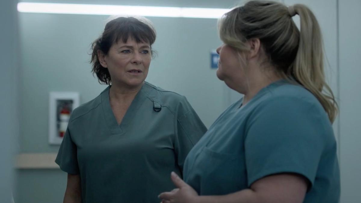 Martine Francke et Geneviève Schmidt dans STAT