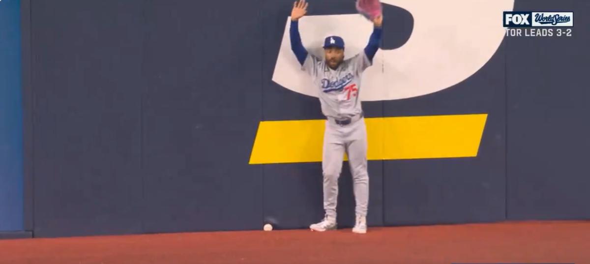 Ball gets stuck under the fence