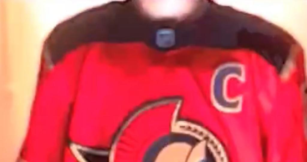 Chandail des Senators d'Ottawa