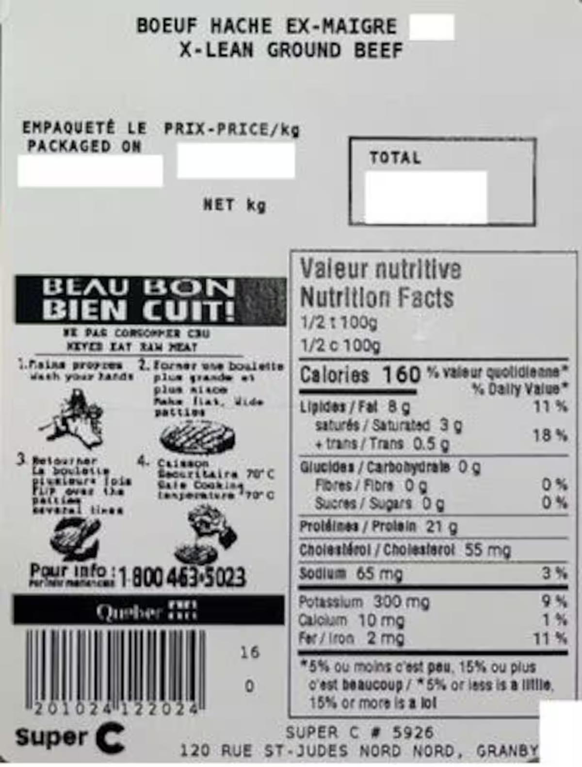 Source photo: Communiqué du MAPAQ