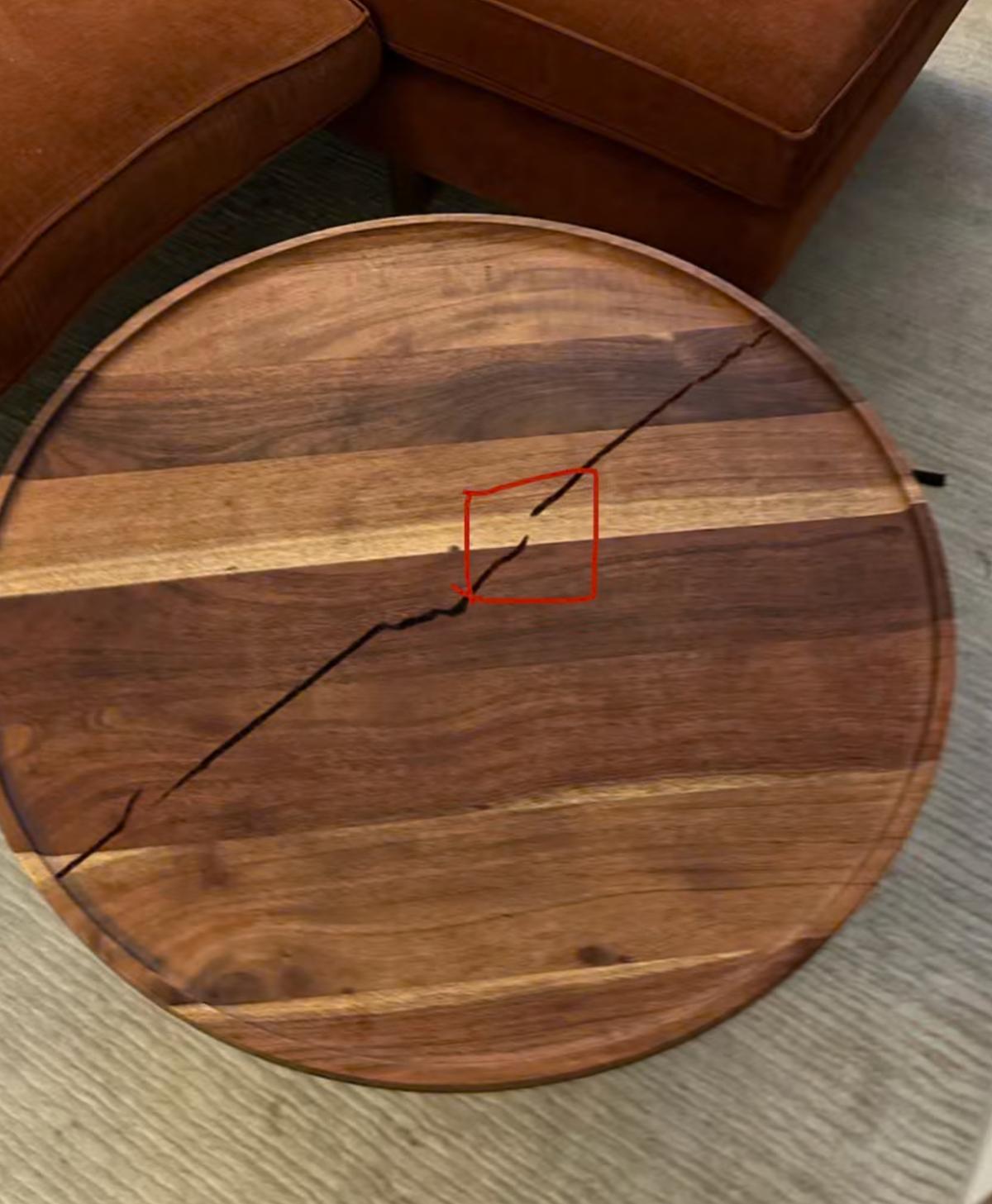 Table brisée