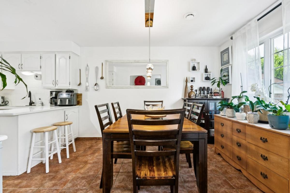 Salle à manger ouverte