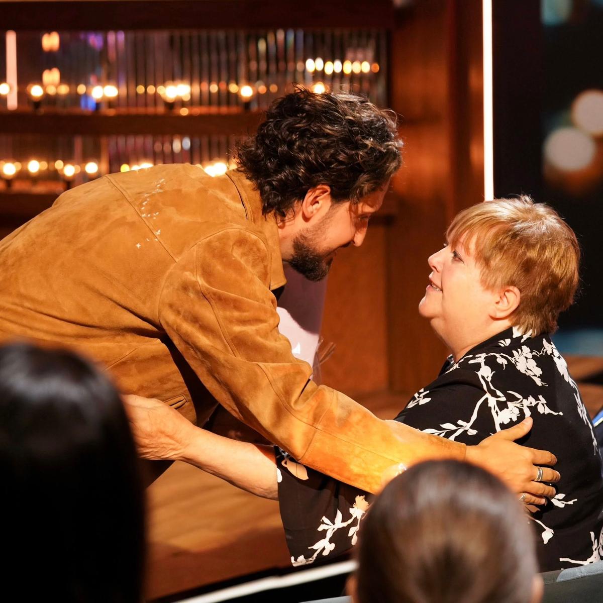 Lou-Pascal Tremblay et sa mère à Bonsoir Bonsoir