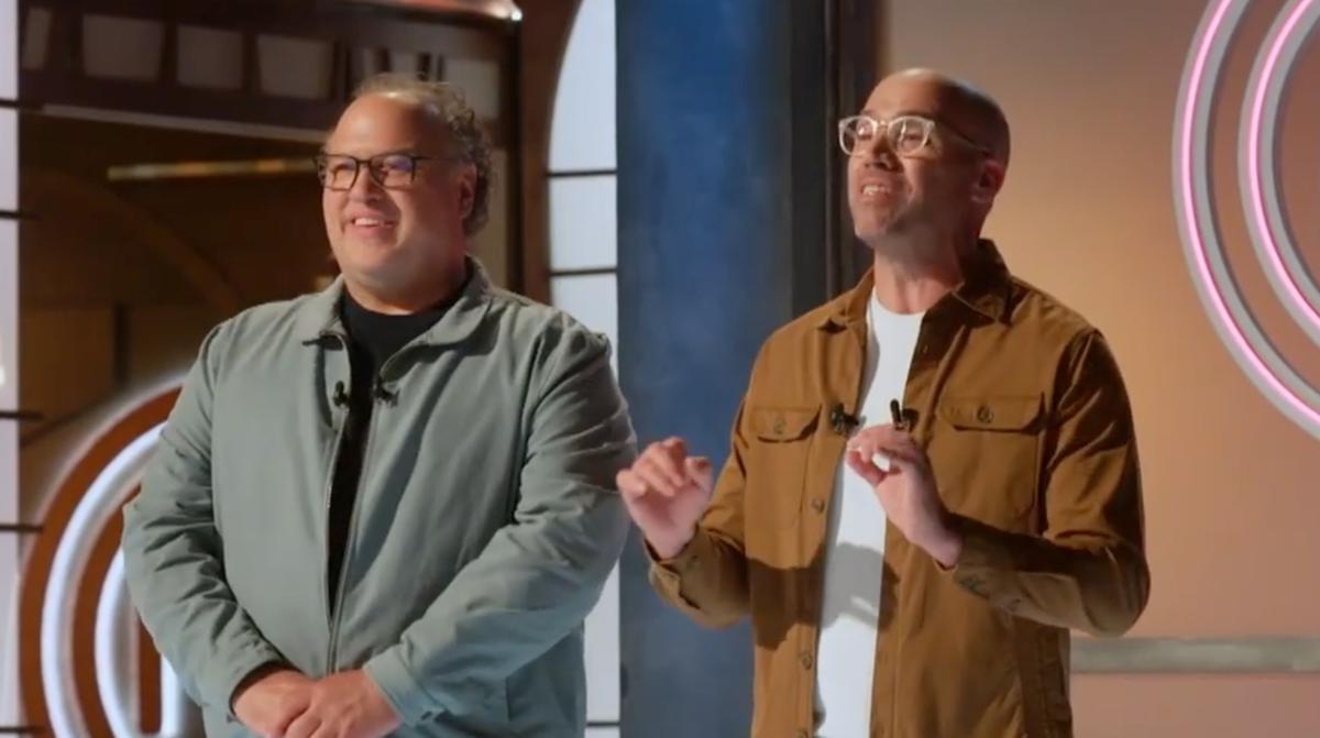 Martin Picard et Stefano Faita à MasterChefQuébec