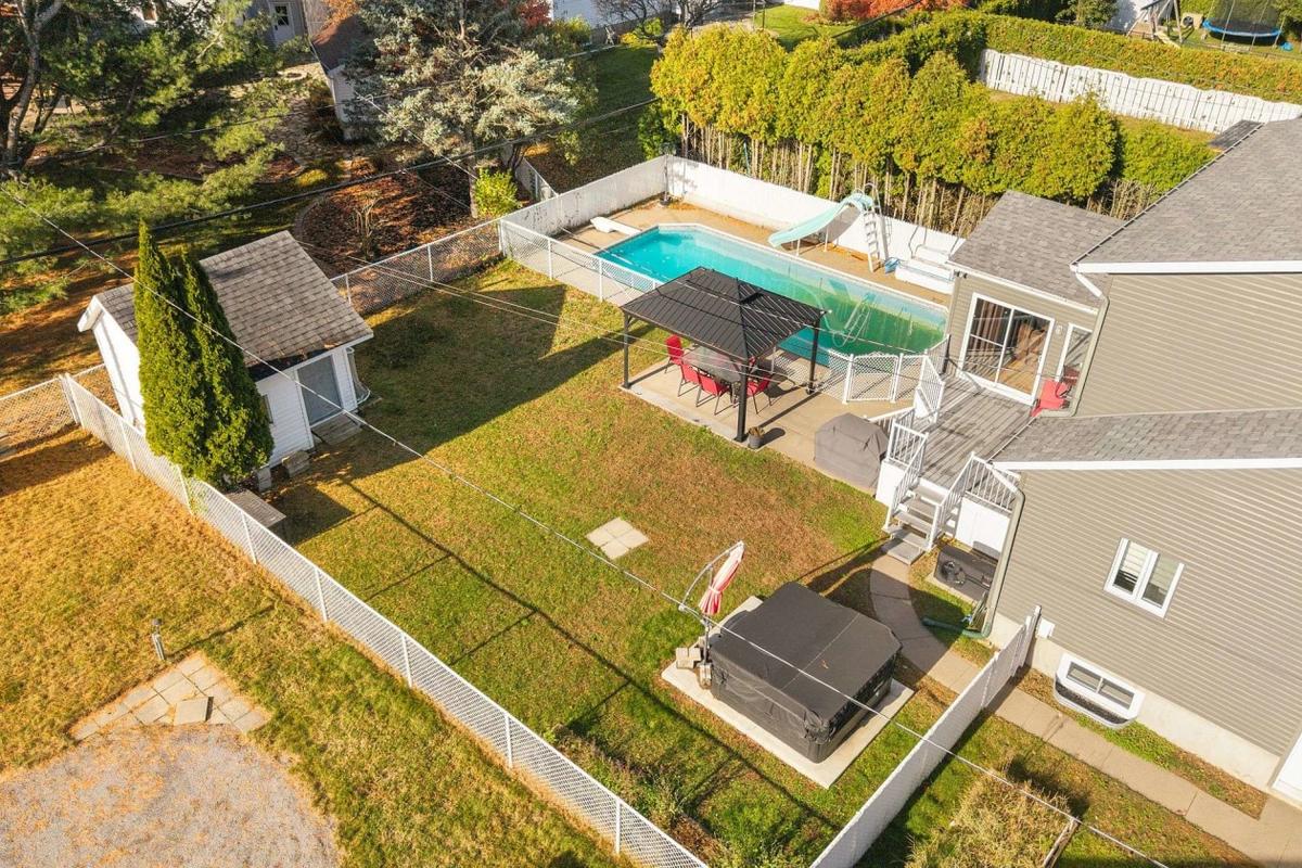 Perspective sur l'ensemble du terrain