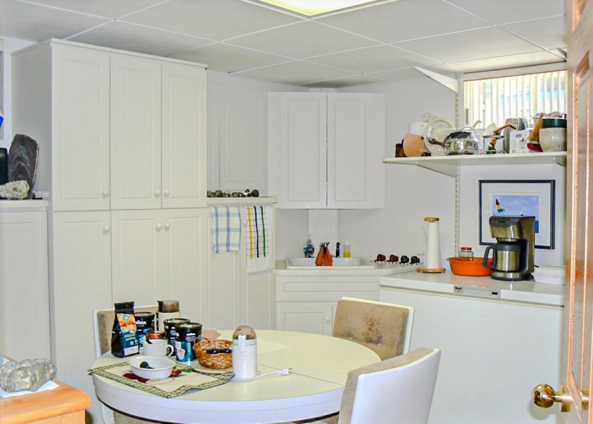 Cuisinette au sous-sol