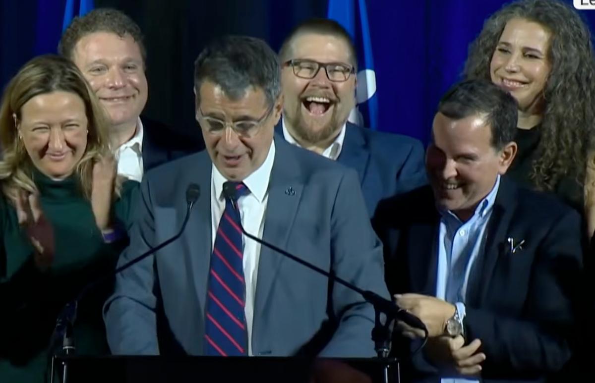 Éric Duhaime et son conjoint François Beauregard