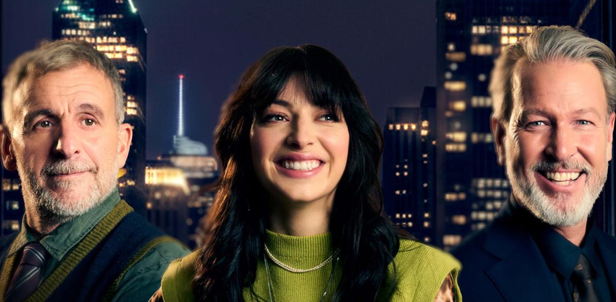 Patrick Huard, Rosalie Bonenfant et Ricardo Larrivée