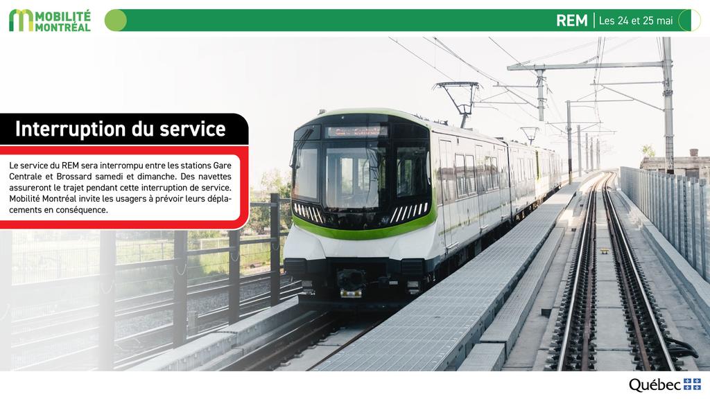 Carte des entraves routières du 23 au 26 mai 2025
