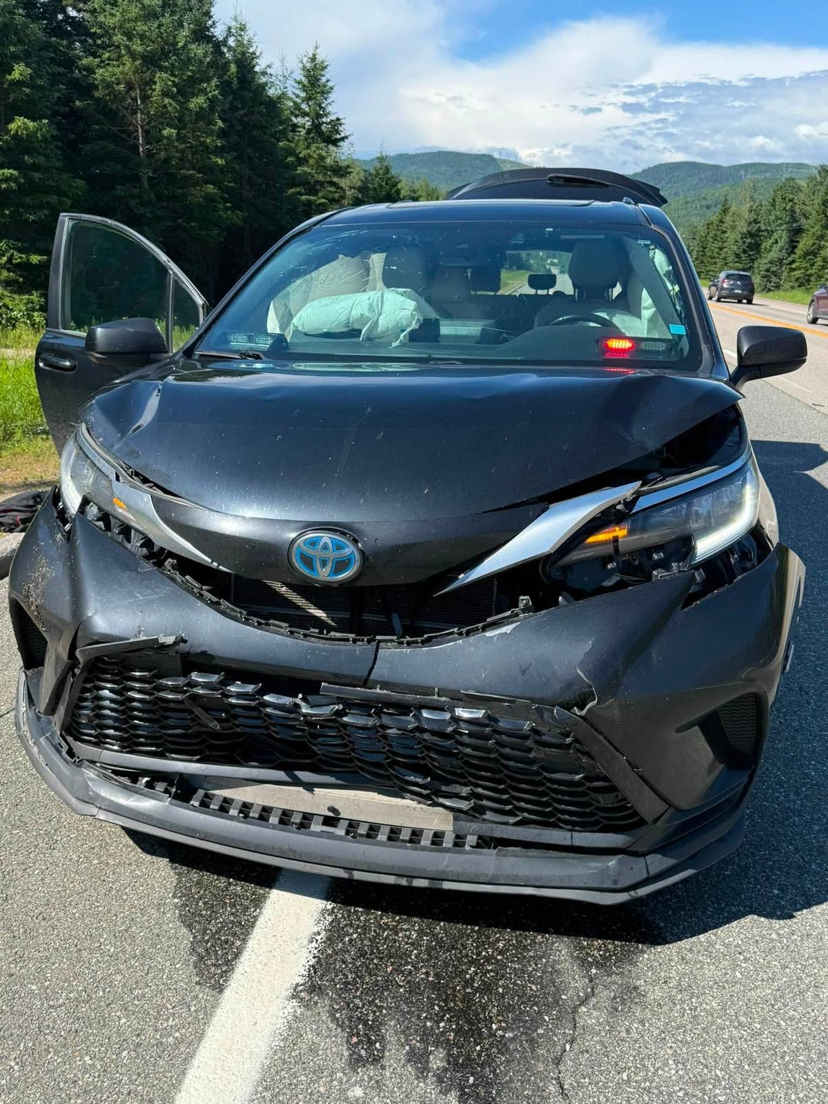 Accident impliquant Kariane Bourassa