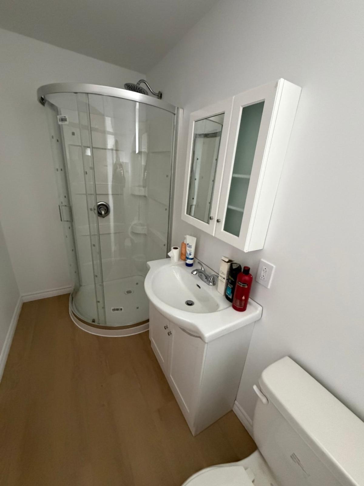 Salle de bain au sous-sol