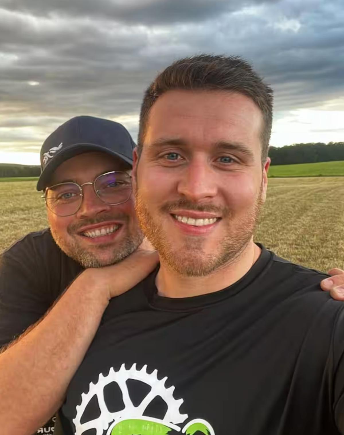 David et Alex de «L'amour est dans le pré»