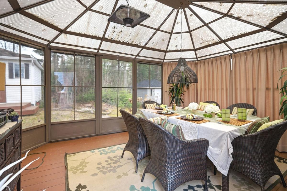 Solarium d'été détaché