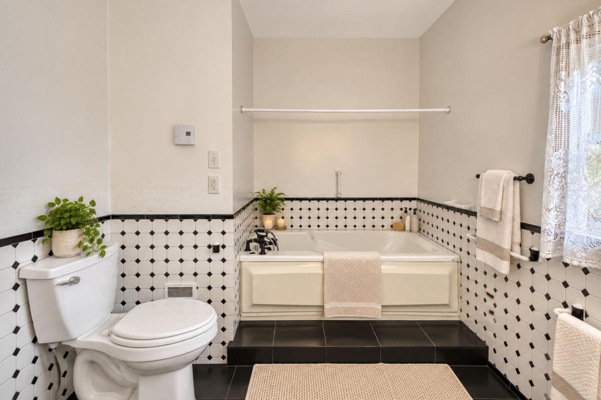 Détail de la salle de bain