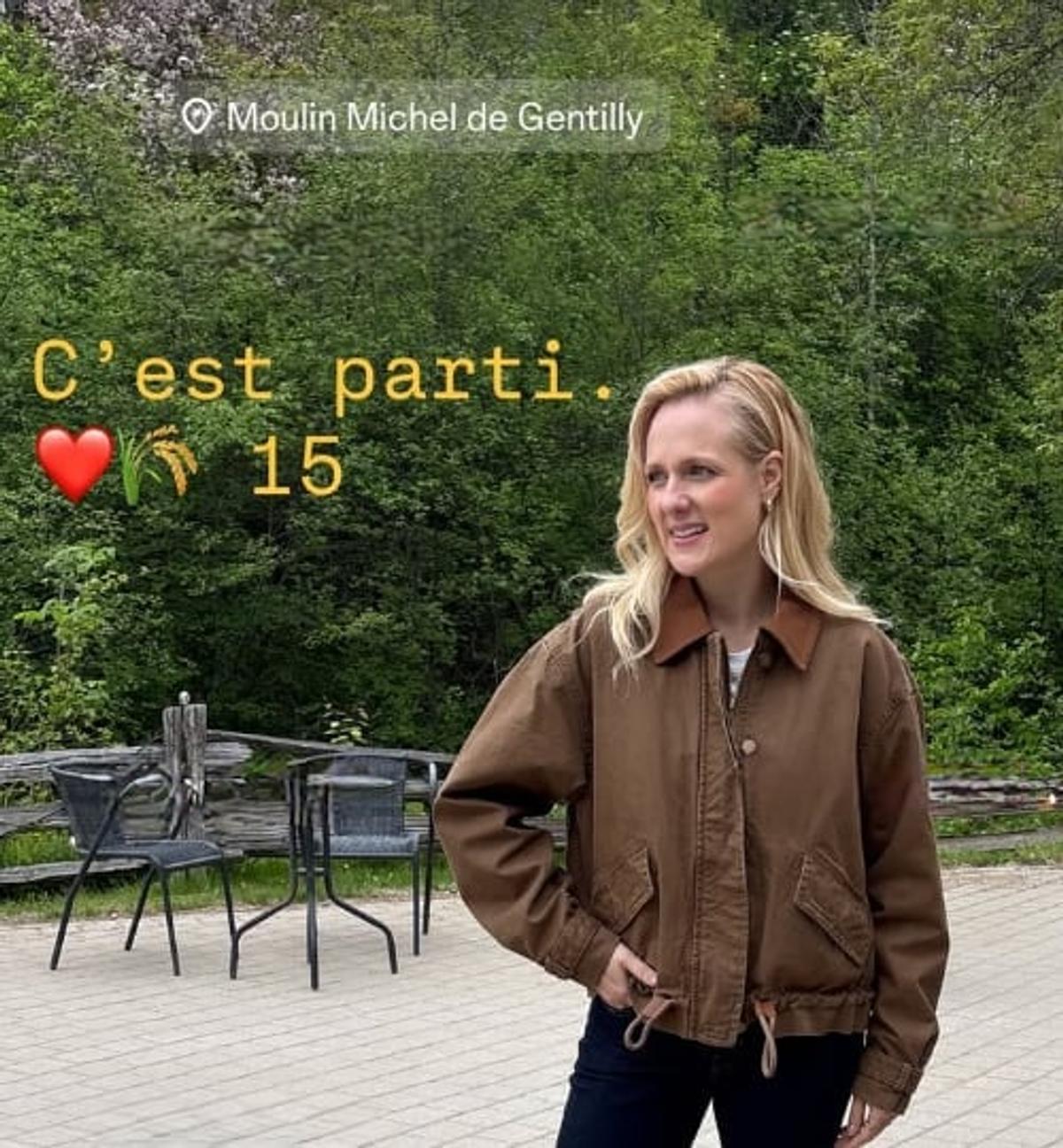 Marie-Soleil Dion annonce le début des tournages pour L'Amour est dans le pré Saison 15