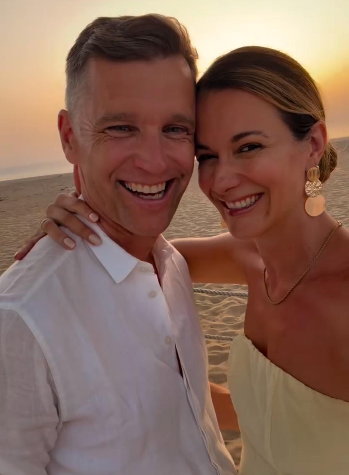 Monic Néron et Bruno Marchand