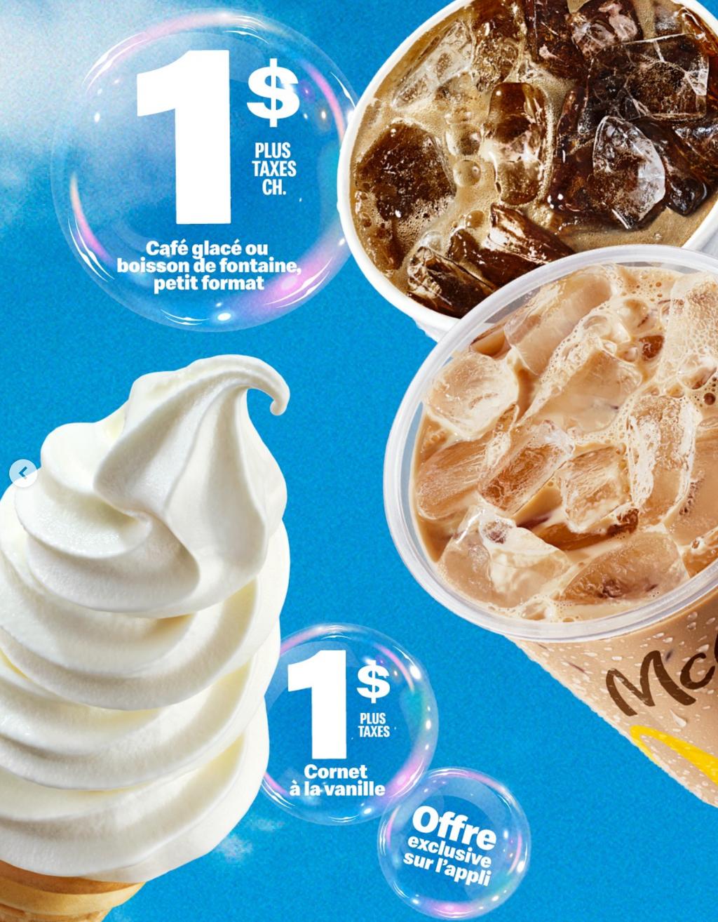 Promotion estivale McDonald's