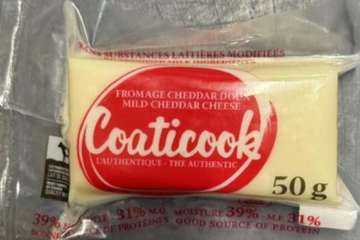 Cheddar Coaticook en bloc de 50 g