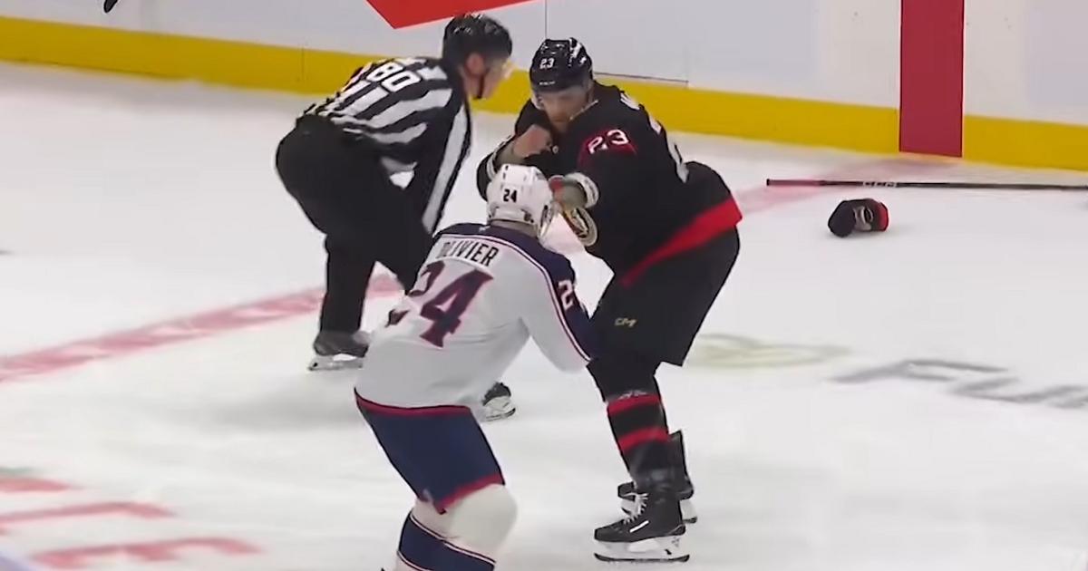 Kurtis MacDermid-vs-Mathieu Olivier