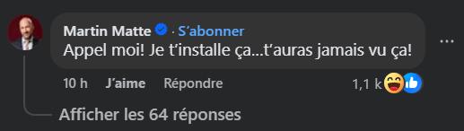 commentaire facebook