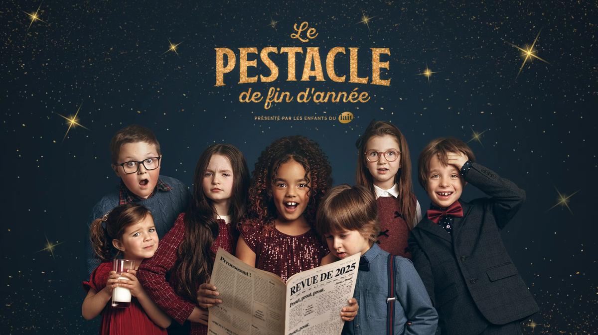 Le pestacle de fin d'année