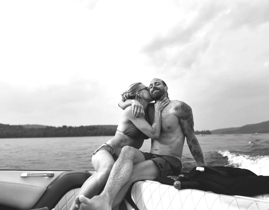 Jonathan Roy et sa femme