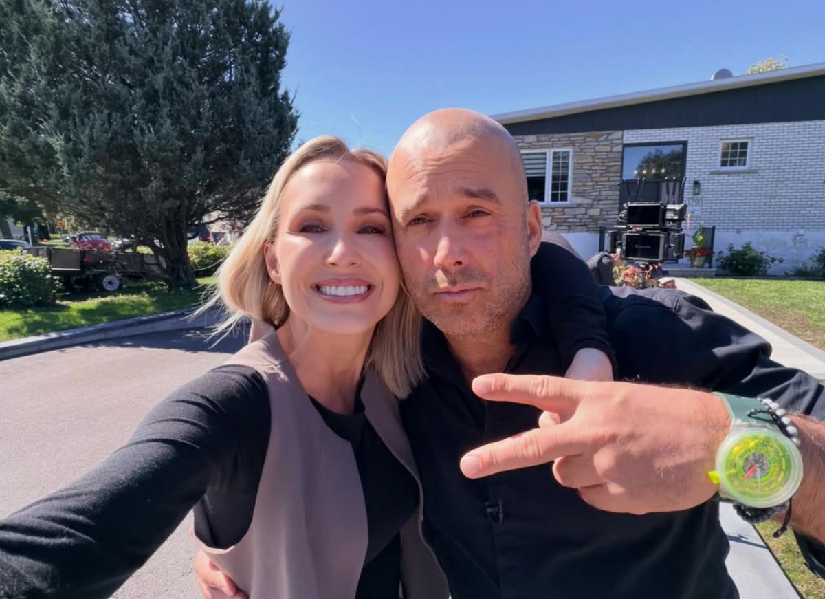 Maïka Desnoyers et Daniel Corbin