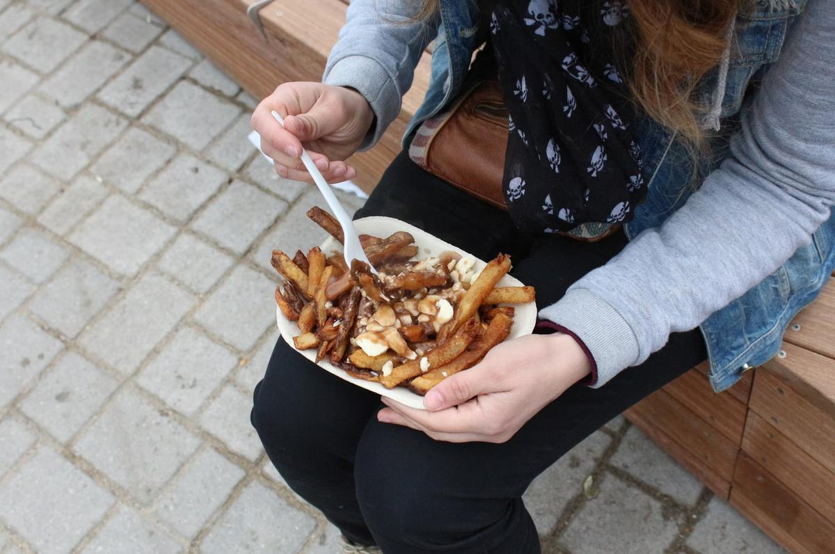 Une poutine