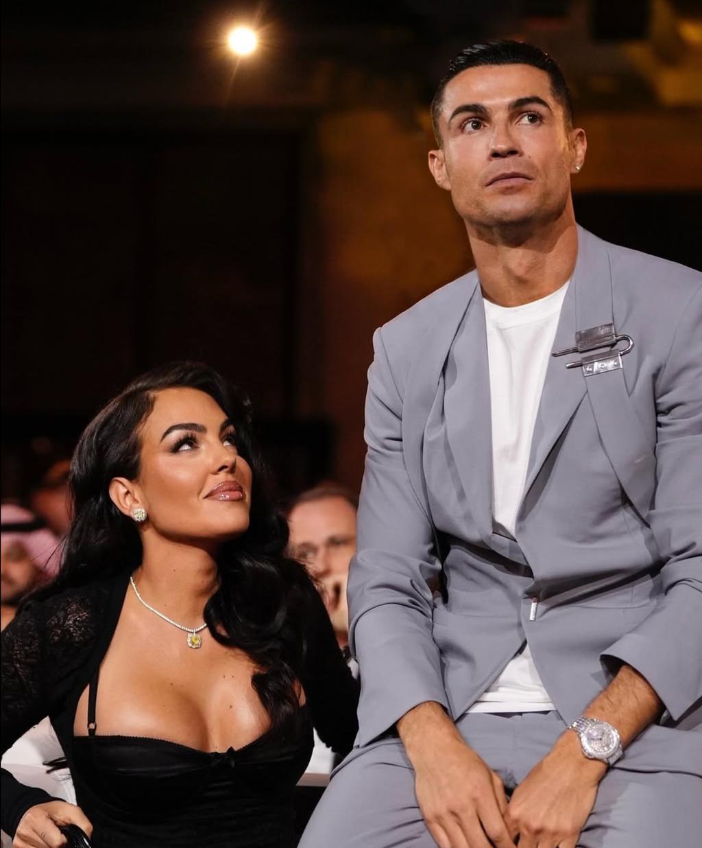 Cristiano Ronaldo et sa conjointe