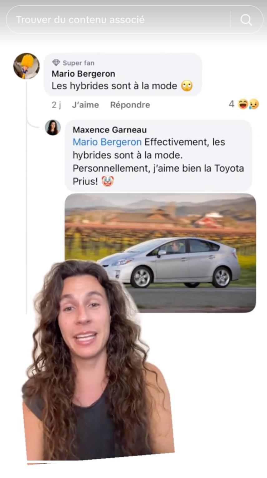 Maxence Garneau réplique aux insultes