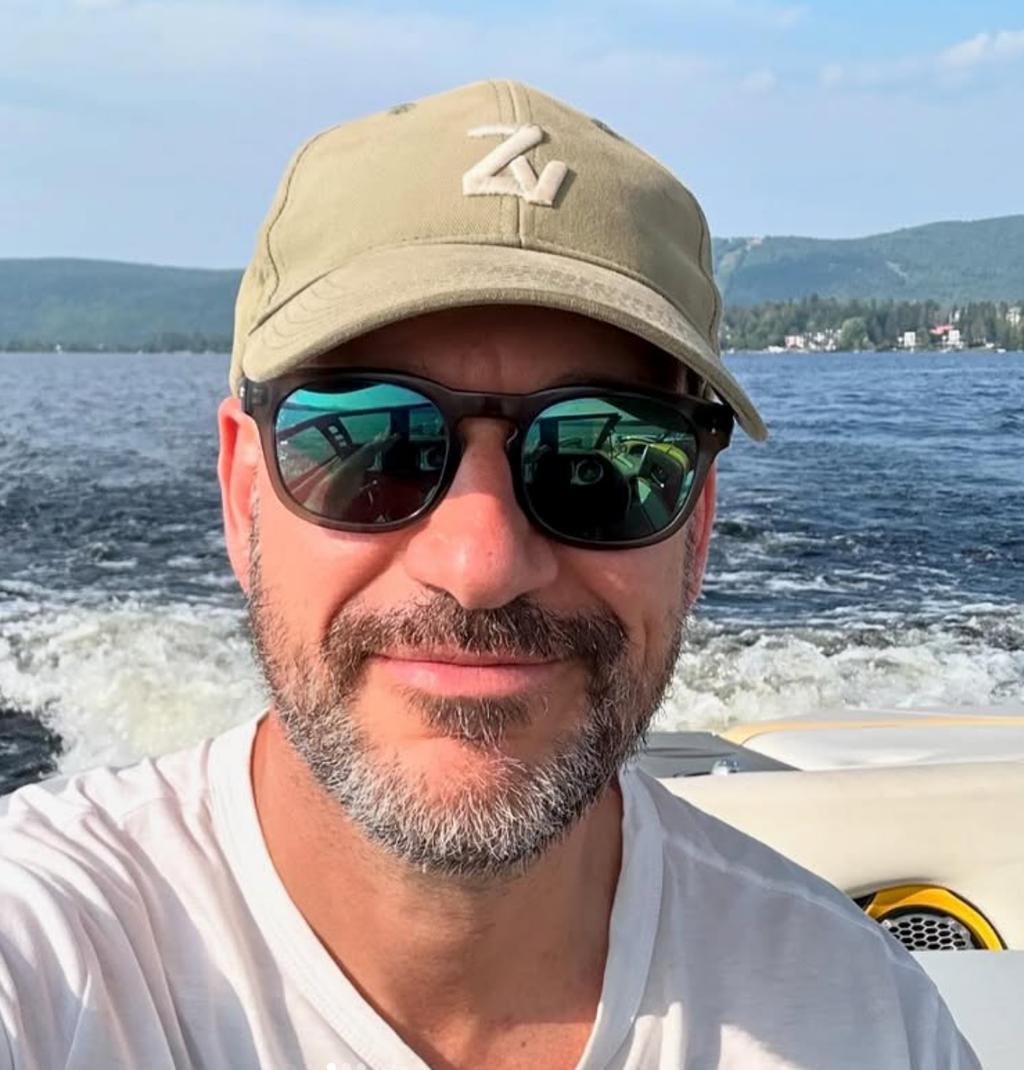 Martin Matte lors d'un voyage