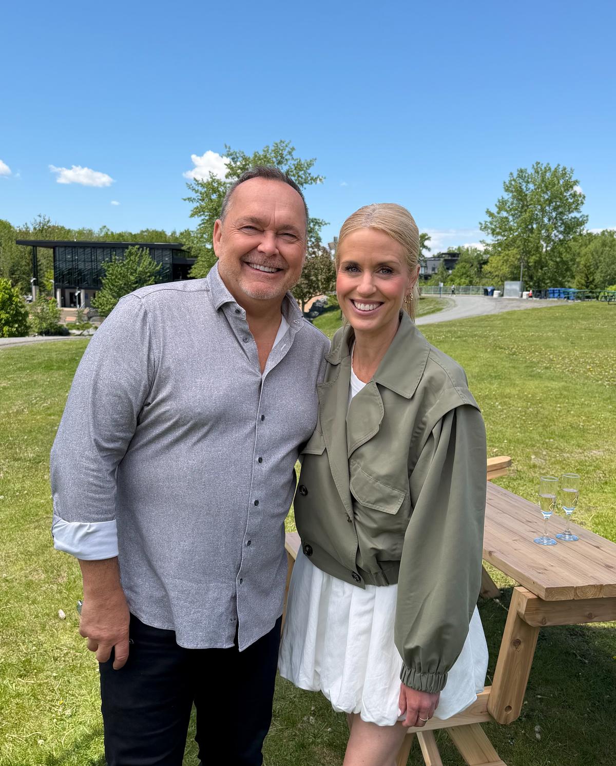 Jean-Michel Anctil et Anouk Meunier