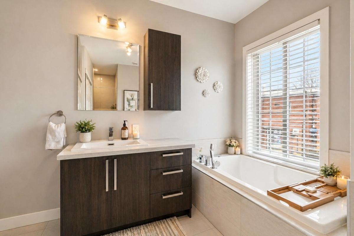 Salle de bain moderne