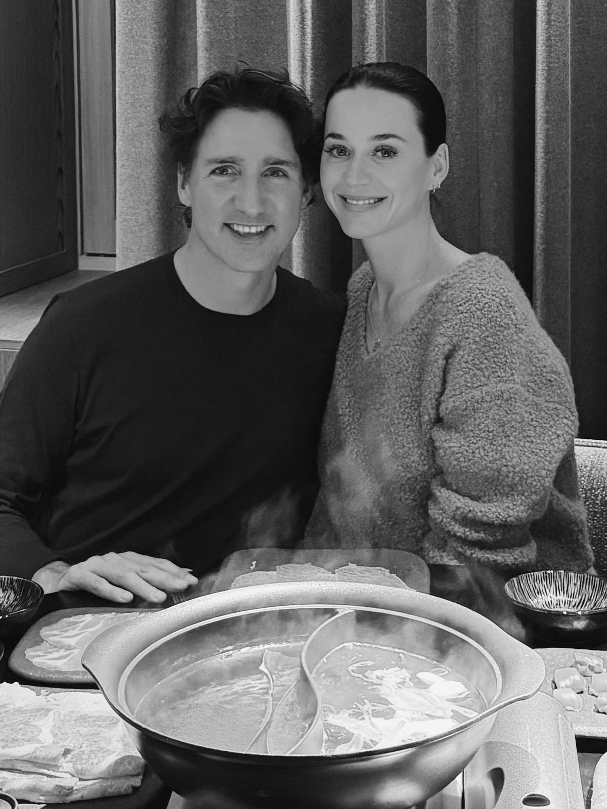 Justin Trudeau et Katy Perry