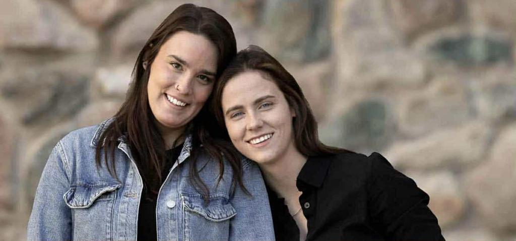 Sabrina et Mélanie de L'amour est dans le pré